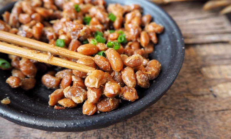 Rostlinný sýr natto