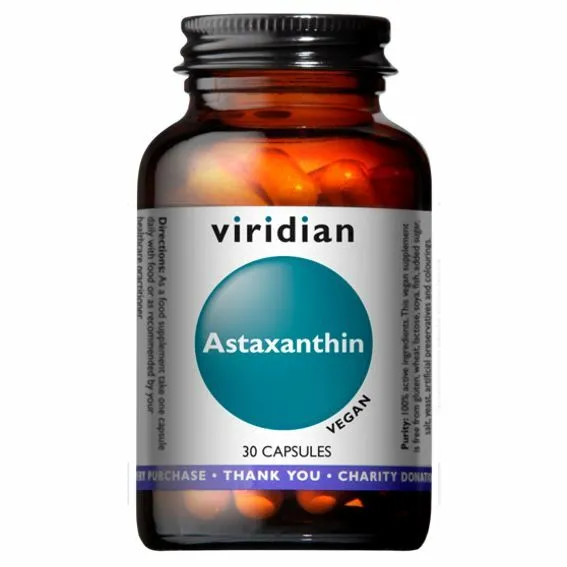 Viridian Astaxanthin 30 cps.