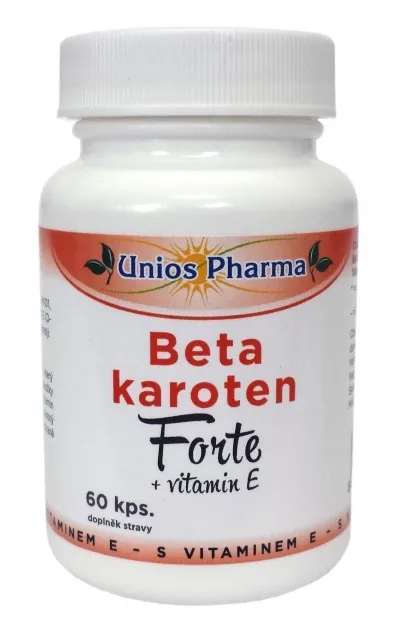 Unios Pharma Beta Karoten Forte + Vitamin E 60 cps.
