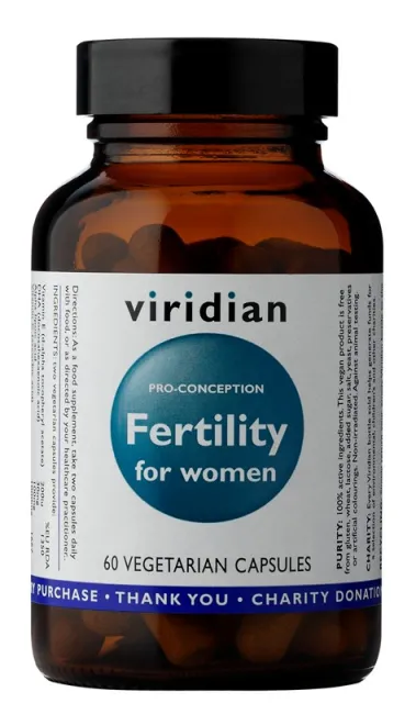 Viridian Fertility pro ženy 60 kapslí