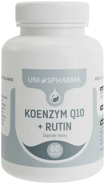 Unios Pharma Koenzym Q10 + rutin 30 mg 60 kapslí
