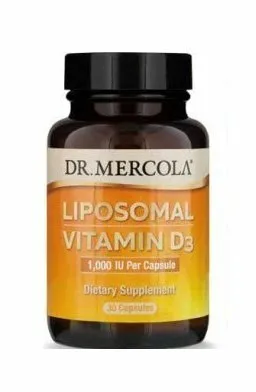 Dr.Mercola Liposomal vitamin D3 1000 IU 30 cps