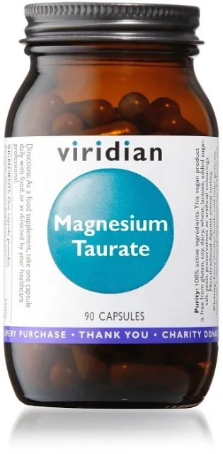 Viridian Magnesium Taurate 90 kapslí