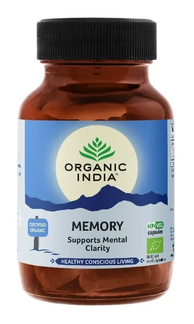 Organic India Memory 60 kapslí