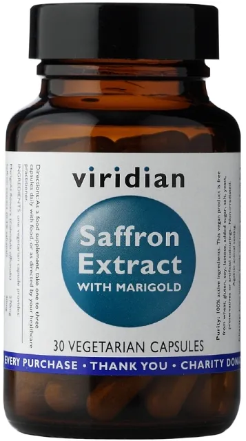 Viridian Saffron Exract 30 cps