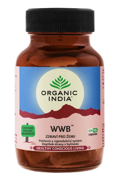 Organic India Zdraví pro ženu 60 kapslí