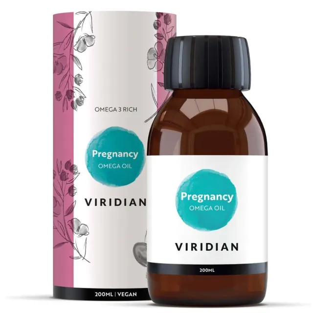 Viridian Pregnancy Omega Oil, 200 ml koupíte na PřírodníLékárna.cz