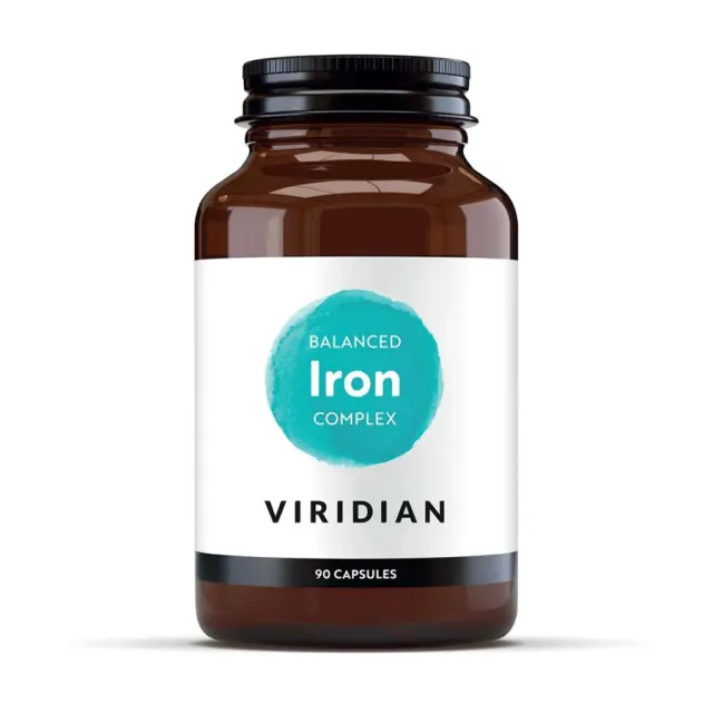 Viridian Balanced Iron Complex 90 kapslí koupíte na PřírodníLékárna.cz