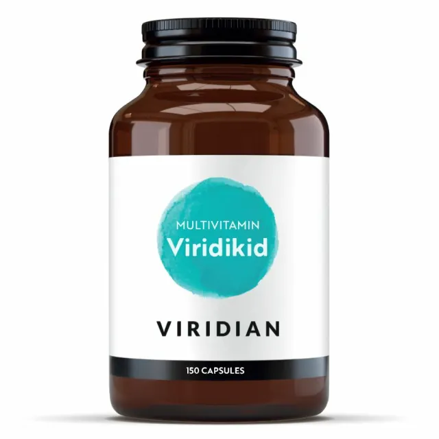 Viridian Viridikid Multivitamin pro děti 90 kapslí koupíte na PřírodníLékárna.cz