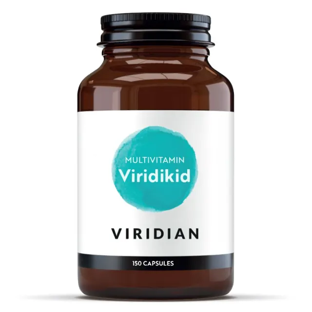 Viridian Viridikid Multivitamin pro děti 90 kapslí