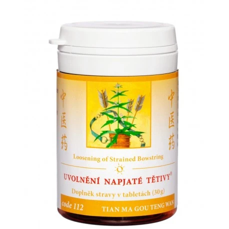 Levně TČM Herbs Uvolnění napjaté tětivy 100 tablet