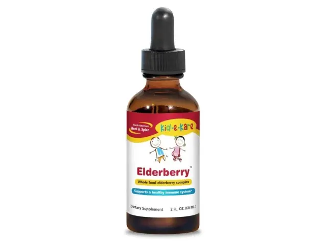 Levně NAHS Kapky z černého bezu - Elderberry 60 ml