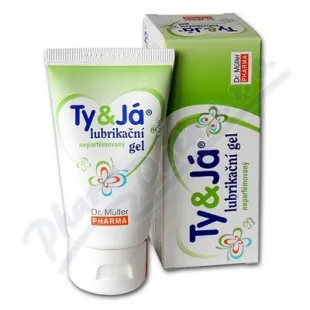 Lubrik.gel Ty&Já neparfemovaný 50ml Dr.Müller