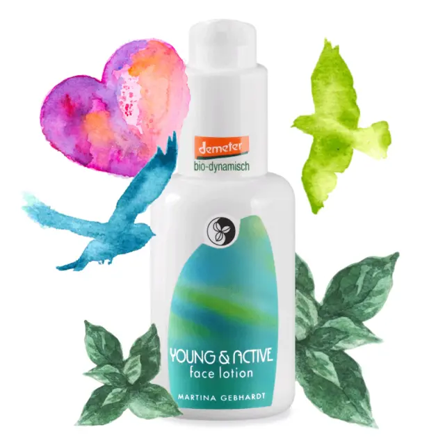 Martina Gebhardt Young and active pleťové mléko 100 ml