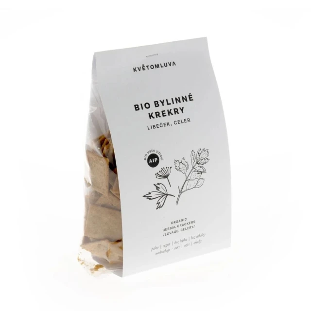 Levně Bio bylinné krekry AIP - Libeček a celer 100 g