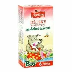 Apotheke Dětský bylinný čaj dobré tráv.BIO 20x1.5g koupíte na PřírodníLékárna.cz