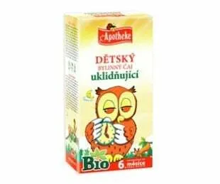 Apotheke Dětský bylinný čaj uklidňující BIO20x1.5g koupíte na PřírodníLékárna.cz