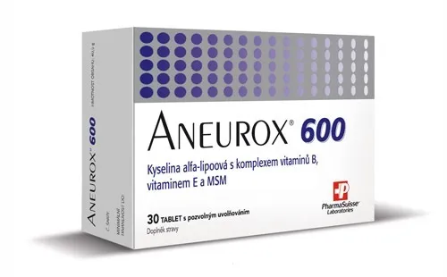 ANEUROX 600 PharmaSuisse tbl.30 koupíte na PřírodníLékárna.cz