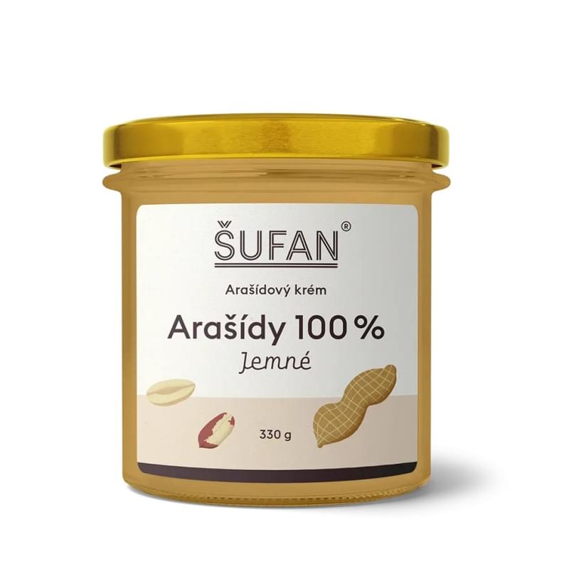 Arašídové máslo jemné 330g