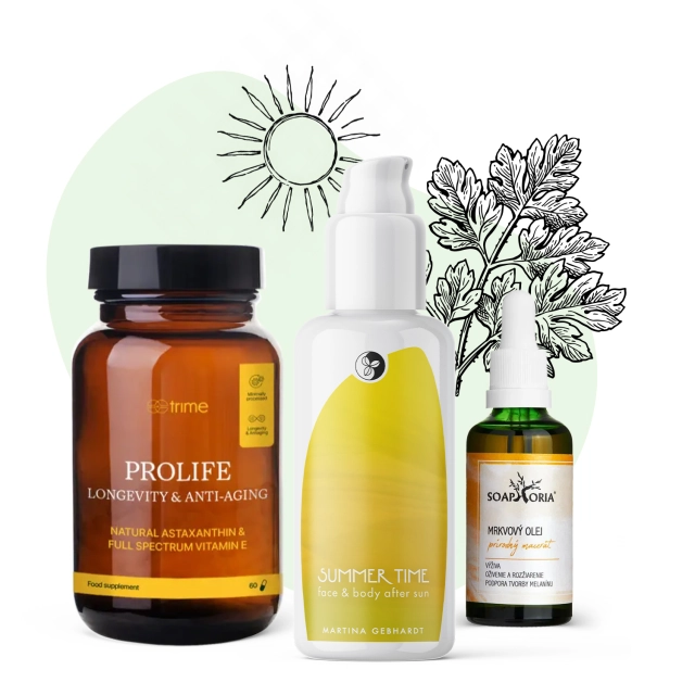 Balíček - opalování