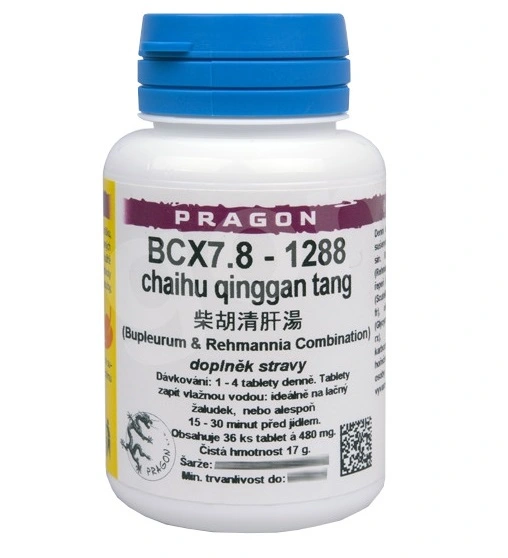 BCX 7.8 (Chaihu qinggan tang) 36 tbl