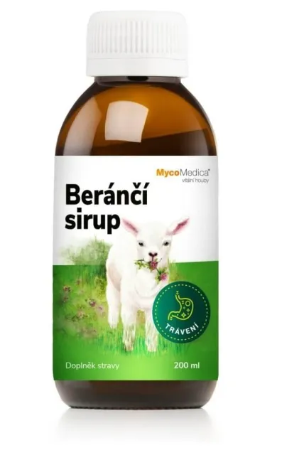 Mycomedica Beránčí sirup 200 ml koupíte na PřírodníLékárna.cz