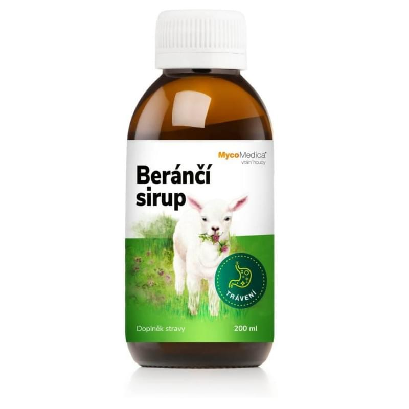 Beránčí sirup 200 ml Beránčí sirup 200 ml