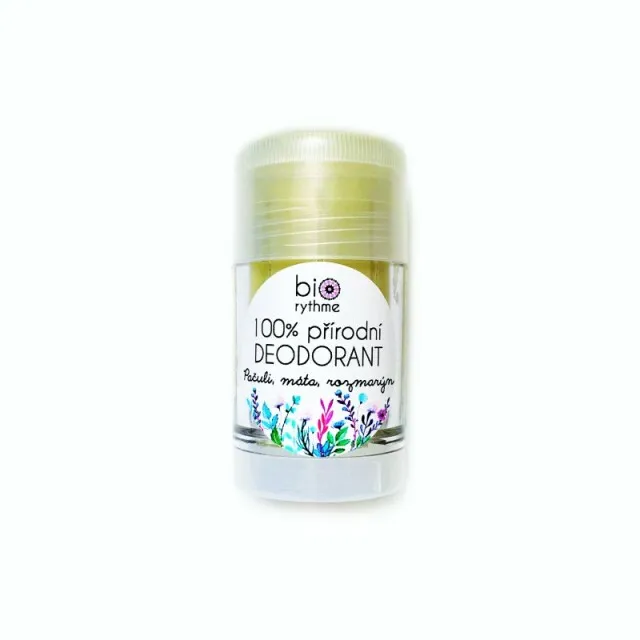BIORYTHME deodorant Pačuli, máta, rozmarýn 30g