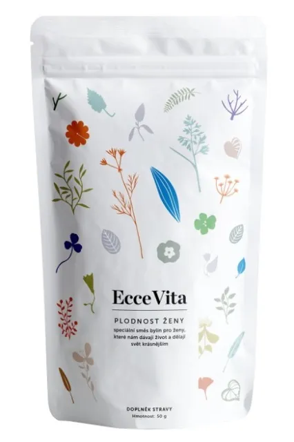 Ecce vita Bylinný čaj Plodnost ženy 50g