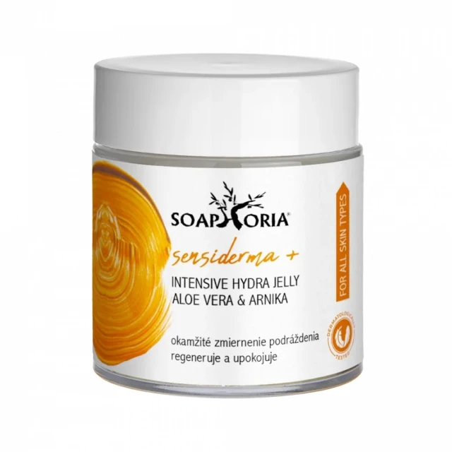 Levně SENSIDERMA+ intenzivní hydratační zklidňující želé Aloe & Arnica 120 ml