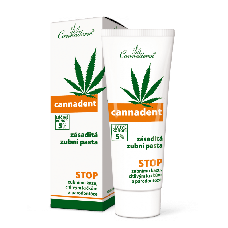 Cannadent zubní pasta 75g Cannaderm