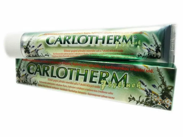 CARLOTHERM 7 bylinek zubní pasta 100ml koupíte na PřírodníLékárna.cz
