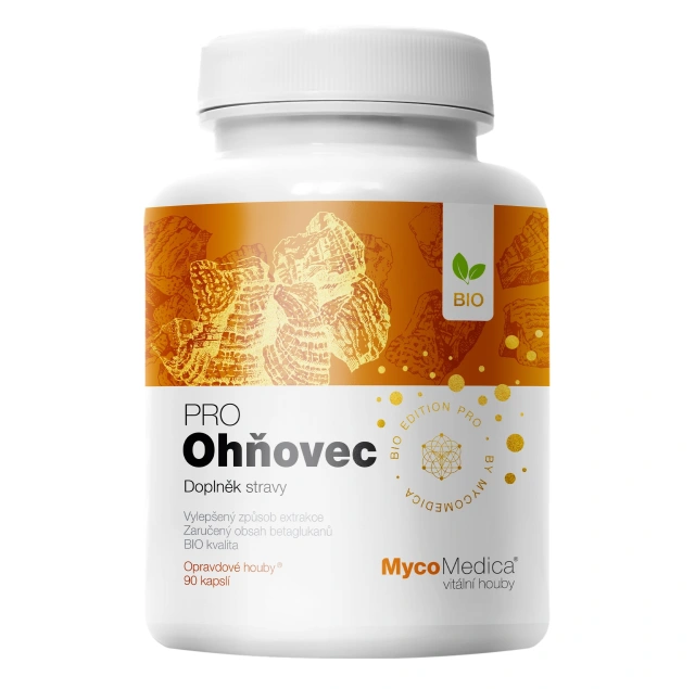 MycoMedica Ohňovec Pro BIO cps.90 koupíte na PřírodníLékárna.cz