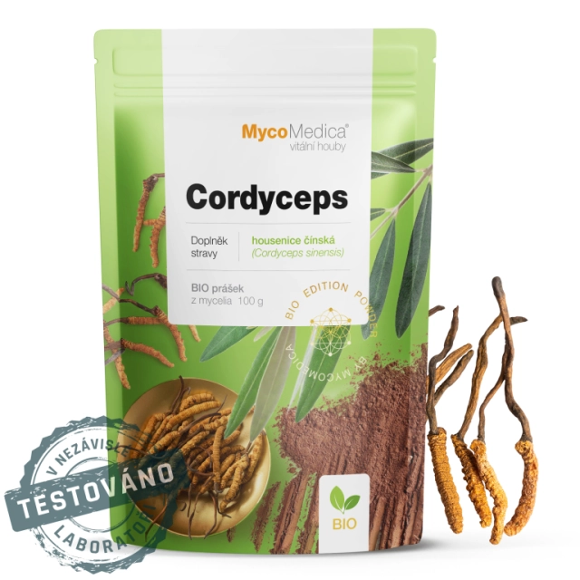 Mycomedica BIO Cordyceps - prášek 100 g