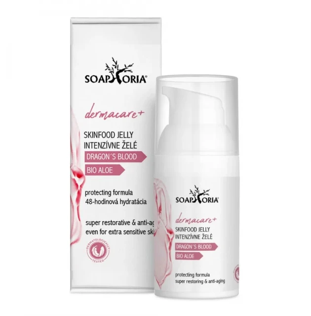 DERMACARE+ Dragons Blood Skinfood Jelly superhydratační želé 30 ml