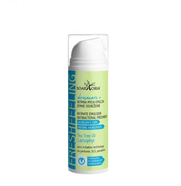 DERMACARE+ Freshfeeling Intimní mycí emulze pro jemné osvěžení a antibakteriální ochranu 150 ml
