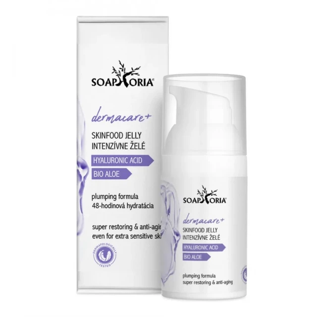 DERMACARE+ Hyaluron Skinfood Jelly super hydratační želé 30 ml