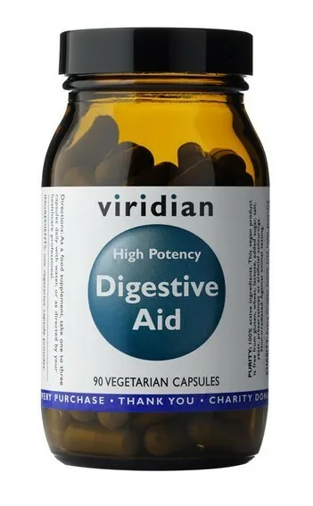 Viridian High Potency Digestive Aid 90 kapslí