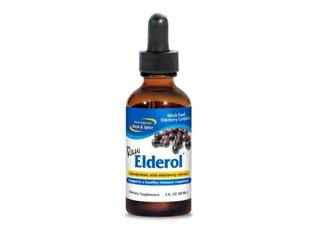 Levně NAHS Kapky z černého bezu - Elderol 60 ml