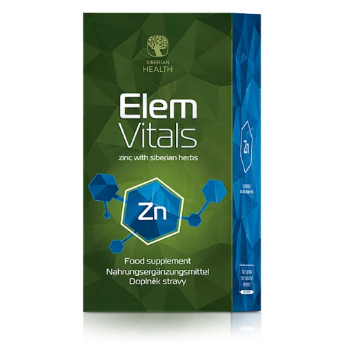 Sibiřské zdraví Elemvitals - Zinek 60 cps