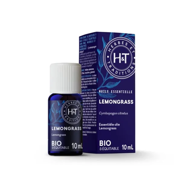 Éterický olej Lemongrass, Citronová tráva BIO + FFL 10 ml