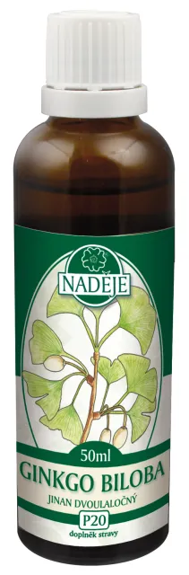 Ginkgo Biloba - Jinan dvoulaločný (P20)