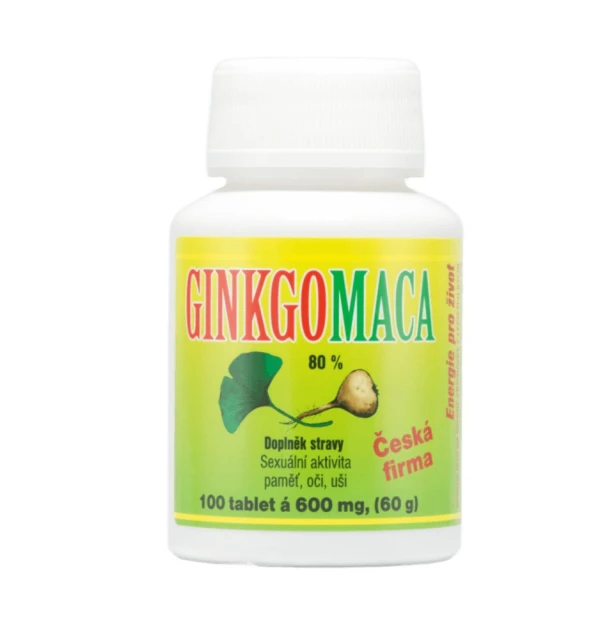 Hemann GinkgoMaca 80% 100 tablet