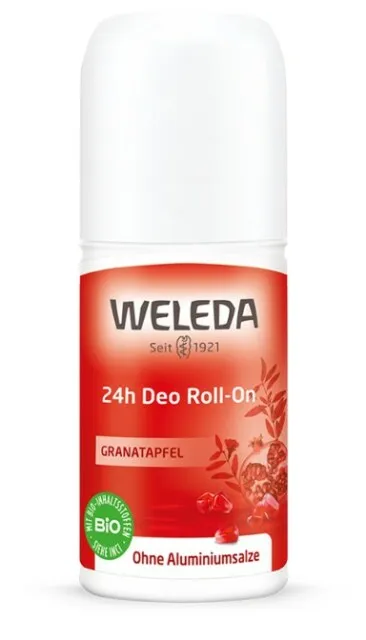 WELEDA Deo Granátové jablko 24h Roll-on 50ml koupíte na PřírodníLékárna.cz