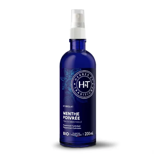 Levně Herbes et Traditions Hydrolát Máta peprná BIO 200 ml