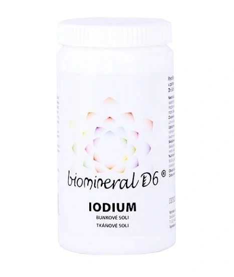 Iodium (Kalium iodatum) 180 pastilek