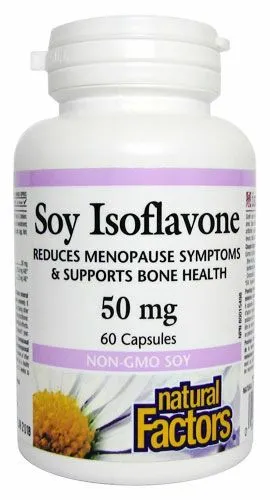 Levně Natural factors Komplex sójových isoflavonů 60cps
