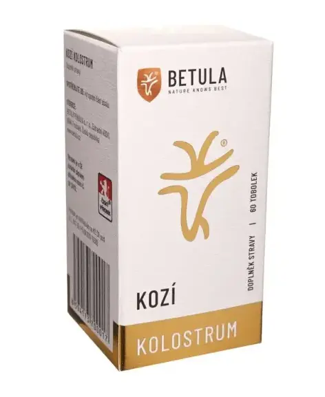 Betula kozí kolostrum 60 tobolek