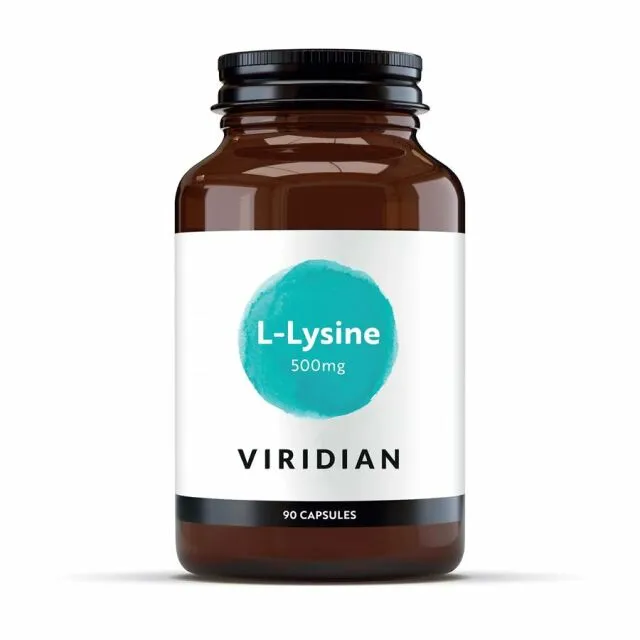 Viridian L-Lysine 90 kapslí