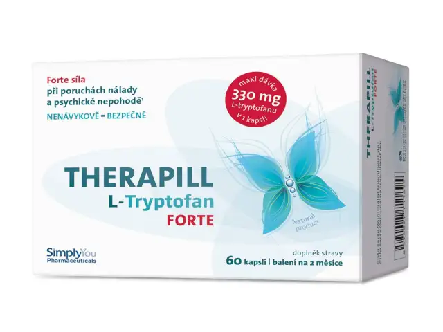 Brainway L-Tryptofan 60 kapslí